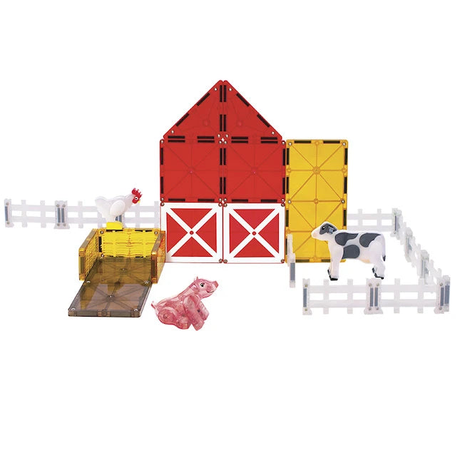 Magna-Tiles Farm Animals - 25 pc - Best for Ages 3 to 8 - US 6463