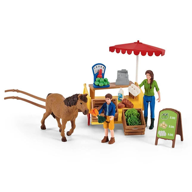 Farm World Sunny Day Mobile Farm Stand - - Fat Brain Toys - US 7533