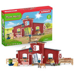 Farm World Red Barn - - Fat Brain Toys - US 8097