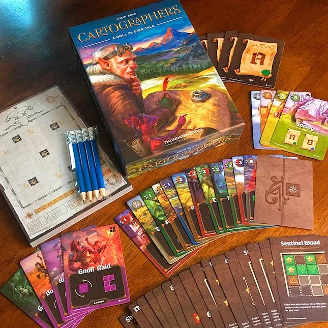 Cartographers - A Roll Player Tale - Best Games for Ages 10 to 12 - US 7082