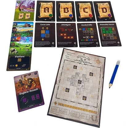 Cartographers - A Roll Player Tale - Best Games for Ages 10 to 12 - US 7082