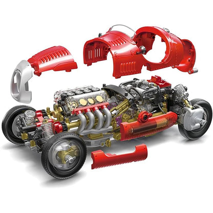 V8 Race Car - Best Building &amp; Construction for Ages 10 to 12 - US 4671