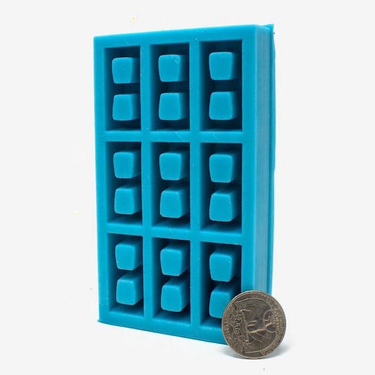 Mini Materials - 1:12 Scale Cinder Block Mold - Best for Ages 8 to 12 - US 2961