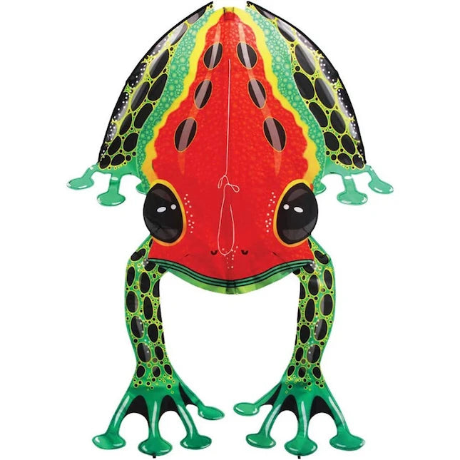 Rainforest DLX Nylon Kite - Dart Frog - Best for Ages 8 to 12 - US 6996