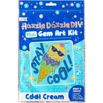 Razzle Dazzle DIY Mini Gem Art Kit - Cool Cream - US 5487