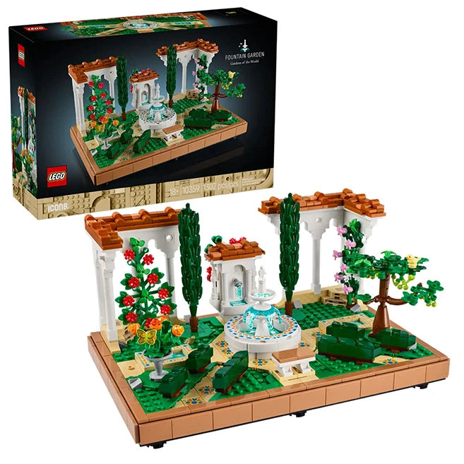 LEGO ICONS - Fountain Garden - - Fat Brain Toys - US 4947