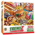 Trendz Fair Fare 300 pc EZ Grip Large Puzzle - - Fat Brain Toys - US 2119