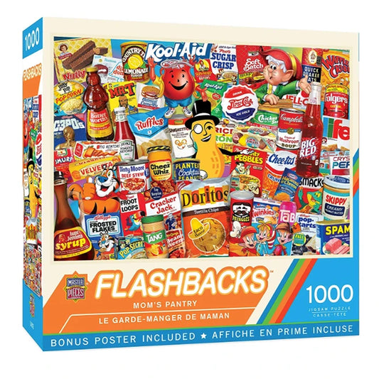 Flashbacks Mom's Pantry - 1000pc Puzzle - - Fat Brain Toys - US 2874