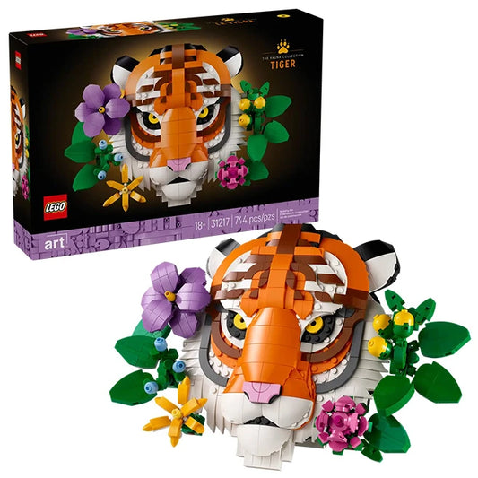 LEGO Art - The Fauna Collection - Tiger - - Fat Brain Toys - US 8169