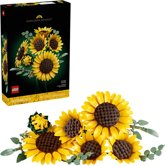 LEGO Botanicals - Sunflower Bouquet - - Fat Brain Toys - US 4579