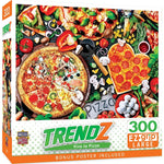 Trendz Viva la Pizza - 300 pc EZ-Grip Puzzle - - Fat Brain Toys - US 0460