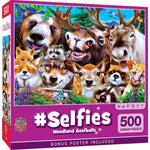 Selfies Woodland Goofballs - 500 pc Puzzle - - Fat Brain Toys - US 7661