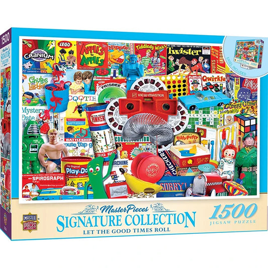 Let The Good Times Roll Puzzle - 1500 pc - - Fat Brain Toys - US 4989