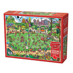 DoodleTown Offside Antics 1000 pc Puzzle - Best Puzzles for Babies - US 4755