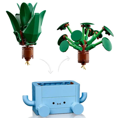 LEGO Botanicals - Happy Plants - Best for Ages 9 to 12 - US 8378