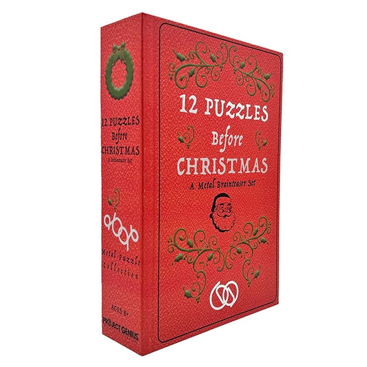 12 Puzzles Before Christmas Advent Calendar - Best for Ages 8 to 12 - US 6407