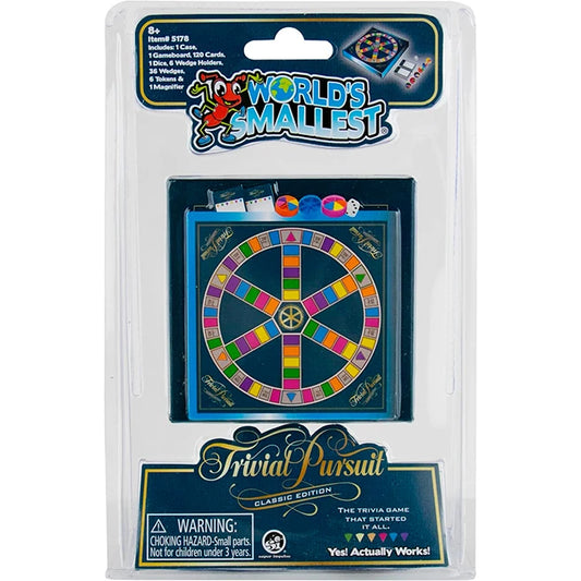 World's Smallest Trivial Pursuit - Best Brainteasers for Ages 8 to 12 - US 2315