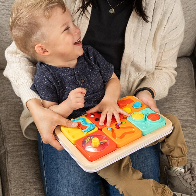 PlayTab - Modular, Sensory Activity Board for Babies and Toddlers - US 4253
