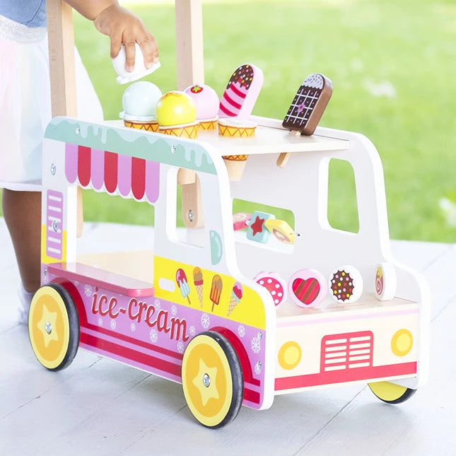 Scoop 'n Scoot Ice Cream Walker - - Fat Brain Toys - US 9301