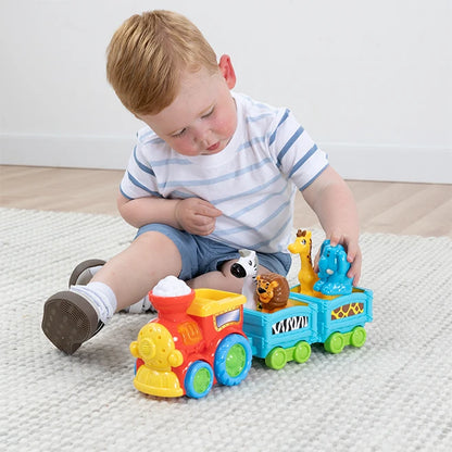 Musical Safari Train - Best Early Learning Toys for Babies - US 7709