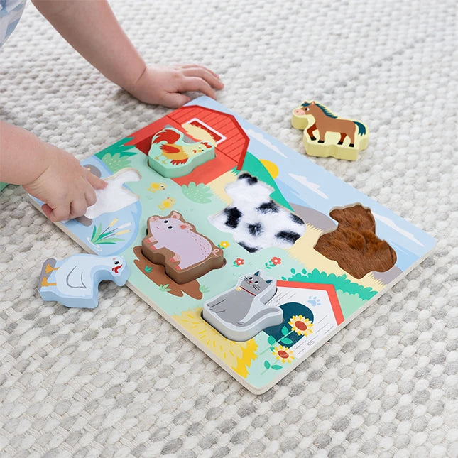 Farm Textured Puzzle - Best Baby Toys &amp; Gifts for Babies - US 0523