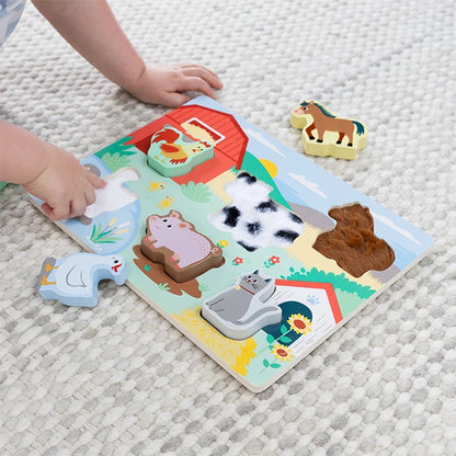 Farm Textured Puzzle - Best Baby Toys &amp; Gifts for Babies - US 0523