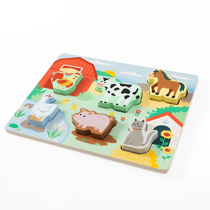 Farm Textured Puzzle - Best Baby Toys &amp; Gifts for Babies - US 0523