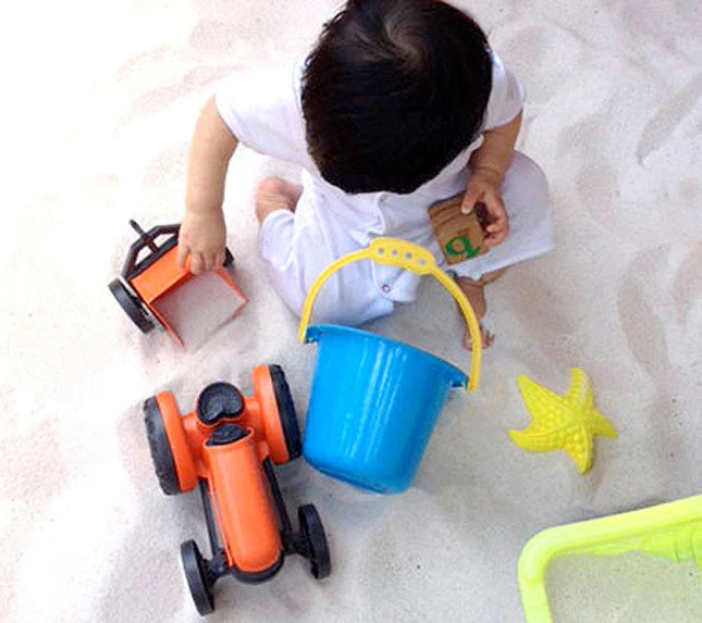 Green Toys Tractor - Best Organic &amp; Green Toys for Babies - US 1591