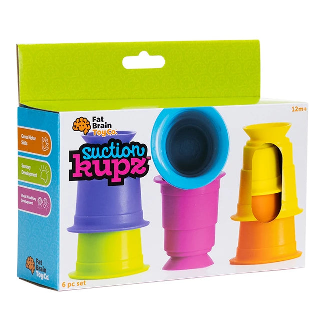 Suction Kupz - Best Baby Toys &amp; Gifts for Ages 1 to 2 - Fat Brain Toys - US 4706