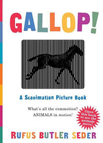 GALLOP! A Scanimation Picture Book - Best Books for Ages 1 to 3 - US 4669