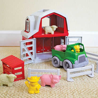 Green Toys - Farm Playset - Best Organic &amp; Green Toys for Ages 2 to 6 - US 9635
