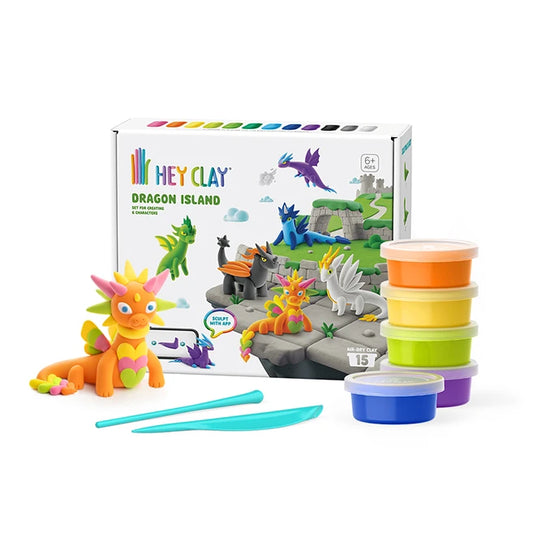 Hey Clay Dragon Island - Best Arts &amp; Crafts for Ages 6 to 11 - US 3774