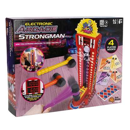 Electronic Arcade Strongman - Best Games for Ages 6 to 10 - US 9897