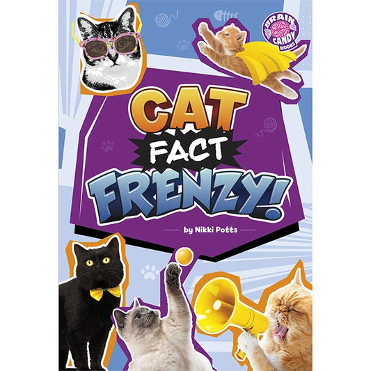 Cat Fact Frenzy! - Best Books for Ages 8 to 11 - Fat Brain Toys - US 0606