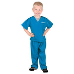 Personalized Jr. Dr. Scrubs - Astor Blue - Best for Ages 6 to 9 - US 4412