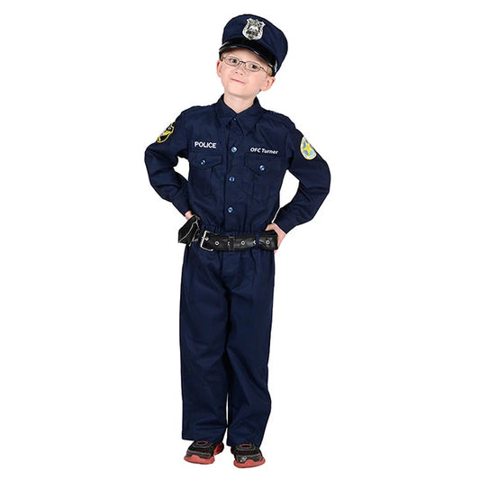 Personalized Jr. Police Officer Suit - Best for Ages 4 to 9 - US 7225