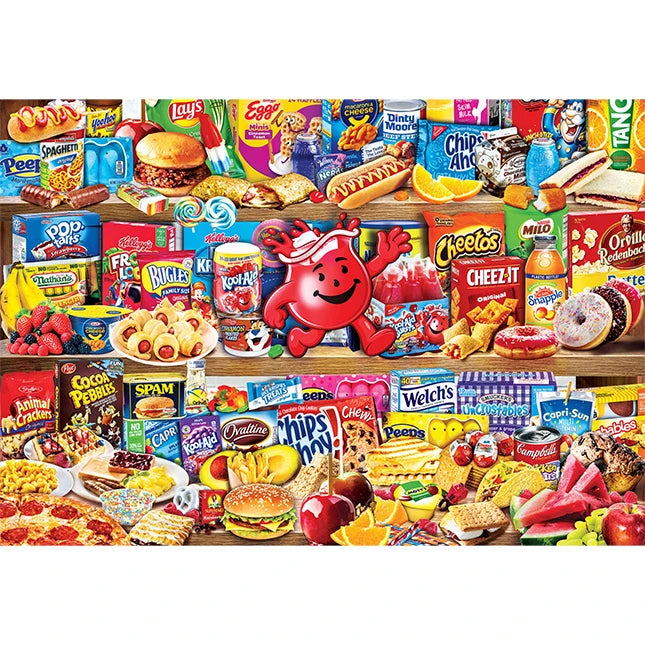 Kids Favorite Foods 2000pc Puzzle - - Fat Brain Toys - US 7008