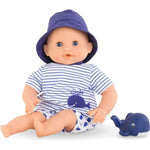 Marin Bebe Bath Doll - 12 inch - Best Bath Toys for Ages 2 to 12 - US 1654