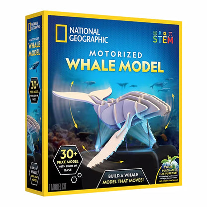 National Geographic Motorized Whale Model - Best for 12 year olds - US 5262
