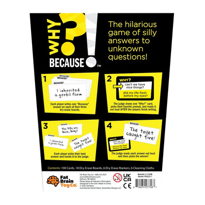 Why? Because! - Best Games for Babies - Fat Brain Toys - US 1732