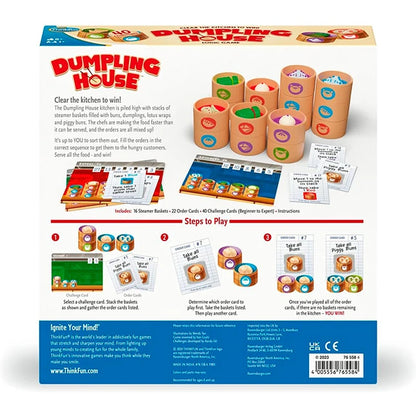 Think Fun Dumpling House - Best Brainteasers for Ages 8 to 12 - US 1689
