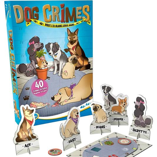 Think Fun Dog Crimes - Best Brainteasers for Ages 8 to 12 - US 9710