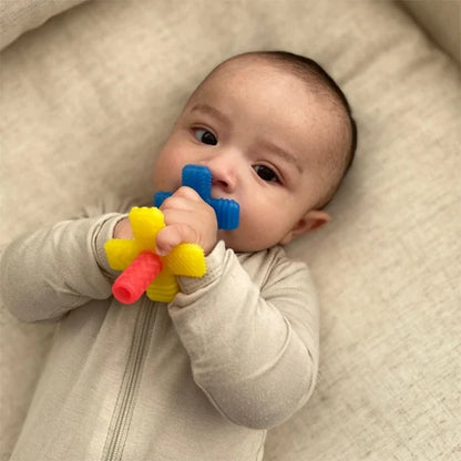 Teensy Tubes Silicone Teething Chew Tube - Best for 1 year olds - US 7433