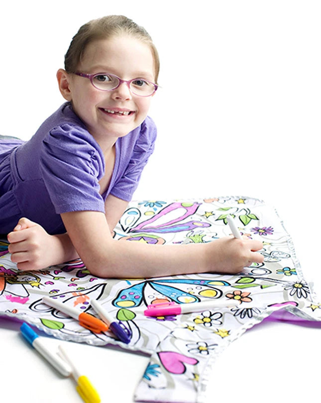 Color Me Cape - Fairy - Best Arts &amp; Crafts for Babies - Fat Brain Toys - US 4482