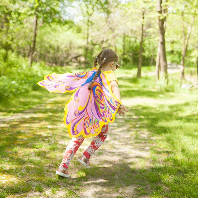 Dreamy Dress-Ups Rainbow Fairy Wings - Best for Ages 3 to 4 - US 0448