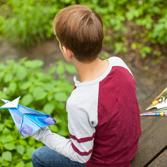 World Record Paper Airplane Book - Best Arts &amp; Crafts for Ages 6 to 7 - US 5041