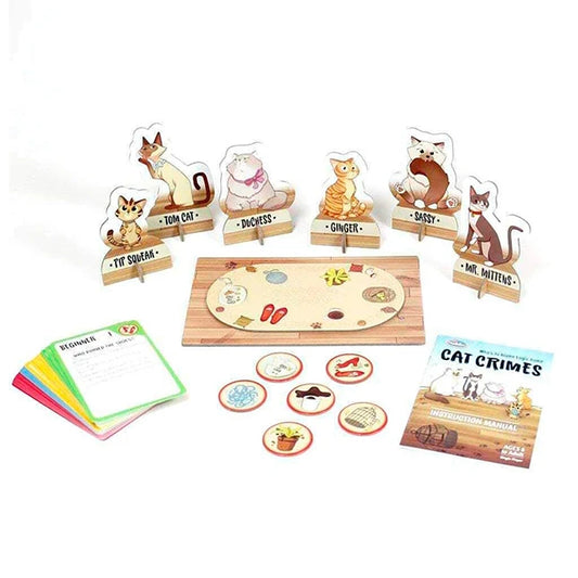 Think Fun Cat Crimes - Best Brainteasers for Ages 8 to 12 - US 7324