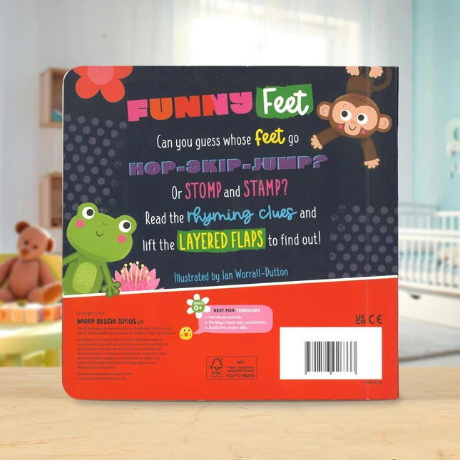 Funny Feet - Best Baby Toys &amp; Gifts for Ages 0 to 3 - Fat Brain Toys - US 7002