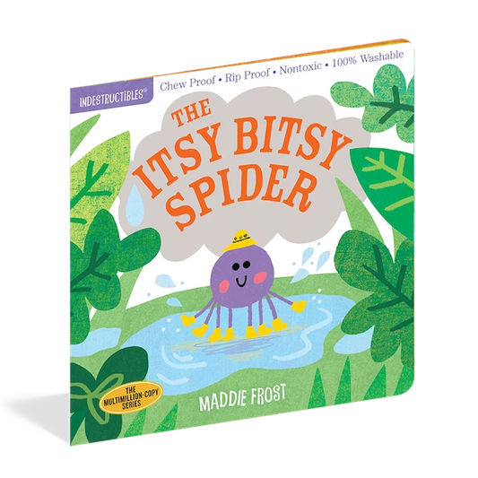 Indestructibles - The Itsy Bitsy Spider - Best for Ages 0 to 1 - US 7327