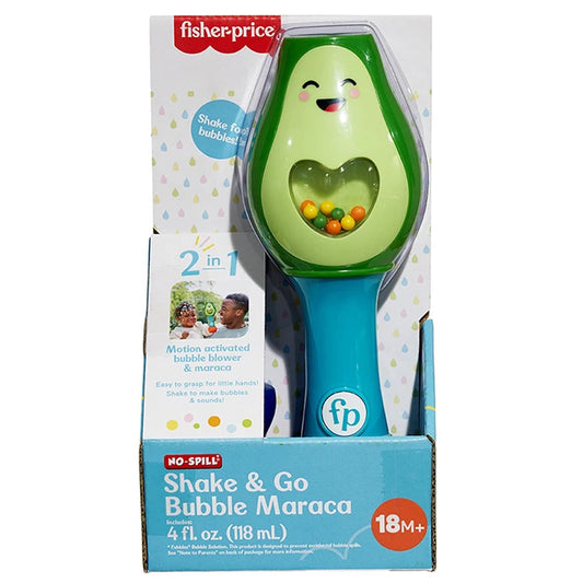 Fisher Price Shake and Go Bubble Maraca - Best Active Play for Babies - US 8069